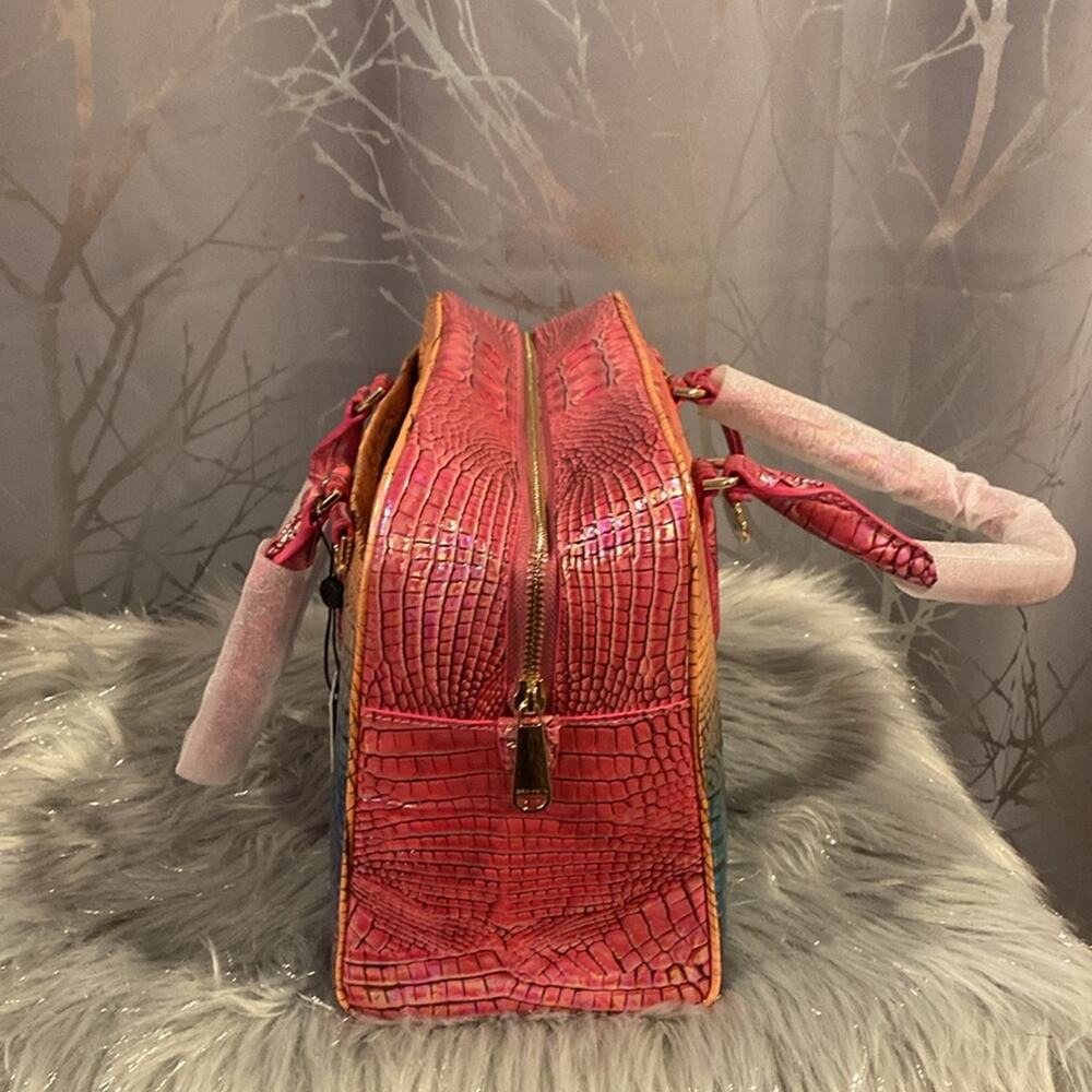 BNWT BRAHMIN Marissa Horizon Ombre Melbourne Leather Handbag - Picture 4 of 11